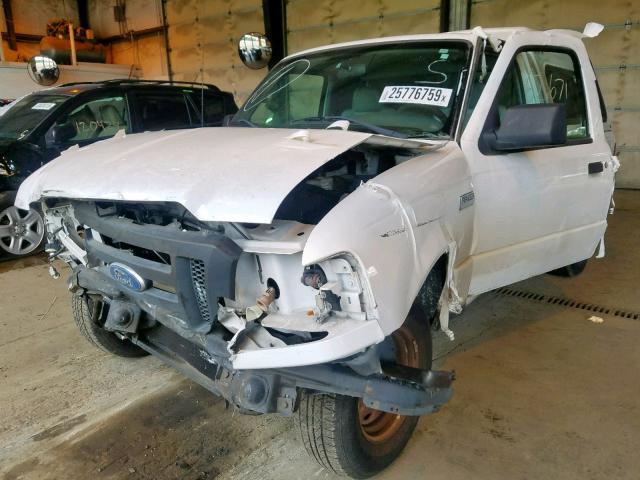 1FTYR10D36PA94036 - 2006 FORD RANGER WHITE photo 2