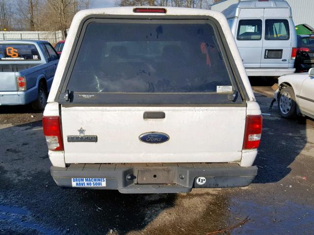 1FTYR10D36PA94036 - 2006 FORD RANGER WHITE photo 6