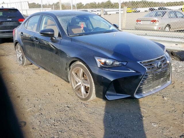 JTHC81D26J5028556 - 2018 LEXUS IS 300 BLACK photo 1