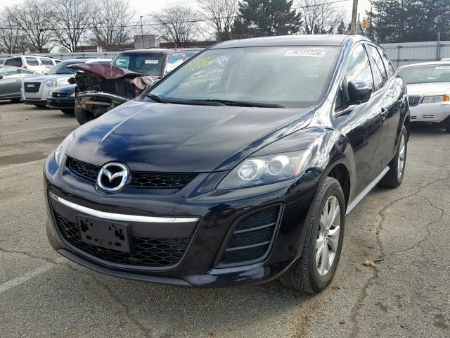 JM3ER4C33B0400749 - 2011 MAZDA CX-7 BLACK photo 2