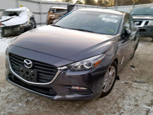 3MZBN1U79HM154140 - 2017 MAZDA 3 SPORT BLACK photo 2