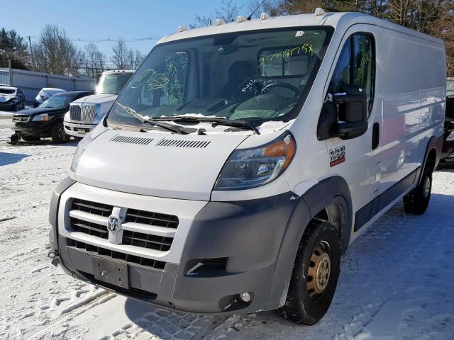 3C6TRVAG4EE108476 - 2014 RAM PROMASTER GRAY photo 2