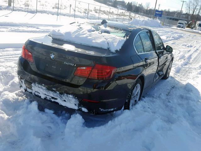 WBAXH5C57CDW07518 - 2012 BMW 528 XI BLACK photo 4