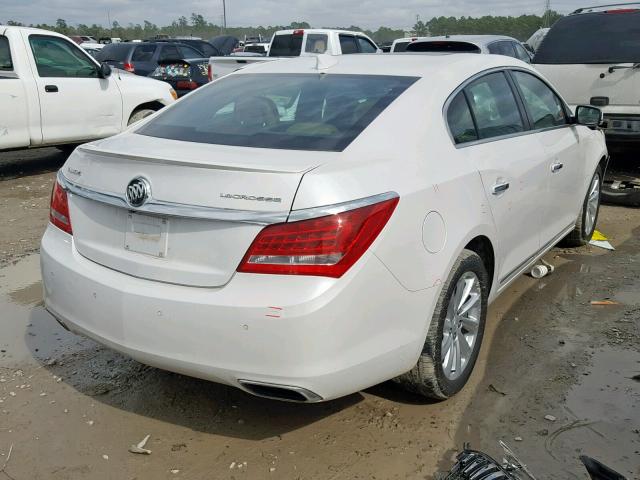 1G4GB5G37GF116210 - 2016 BUICK LACROSSE WHITE photo 4