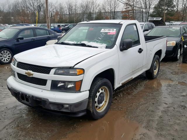 1GCCSBF90C8124882 - 2012 CHEVROLET COLORADO WHITE photo 2