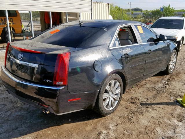 1G6DR57V680215936 - 2008 CADILLAC CTS HI FEA BLACK photo 4