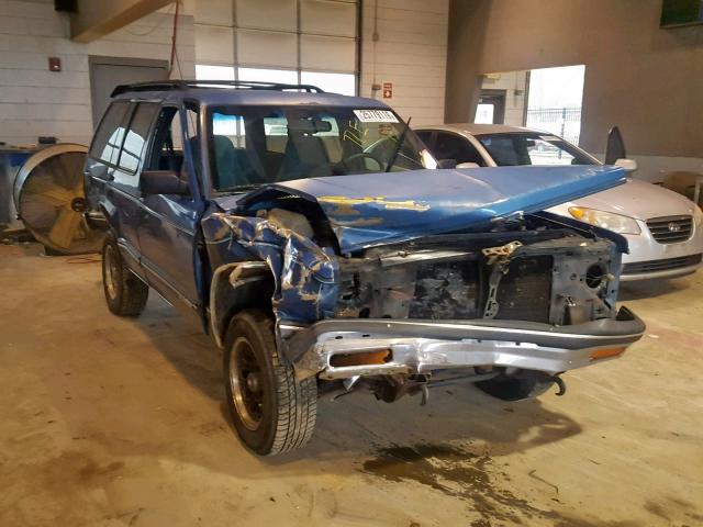 1GNCS13W4P2115414 - 1993 CHEVROLET BLAZER S10 BLUE photo 1