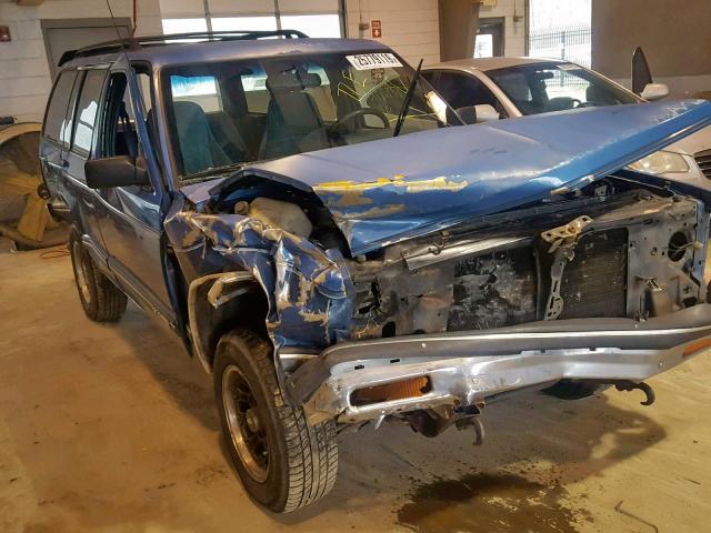 1GNCS13W4P2115414 - 1993 CHEVROLET BLAZER S10 BLUE photo 9