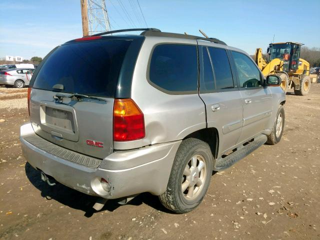 1GKDS13S642193901 - 2004 GMC ENVOY SILVER photo 4