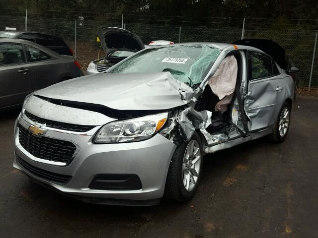 1G11C5SL9FF303941 - 2015 CHEVROLET MALIBU 1LT 银色 照片 2