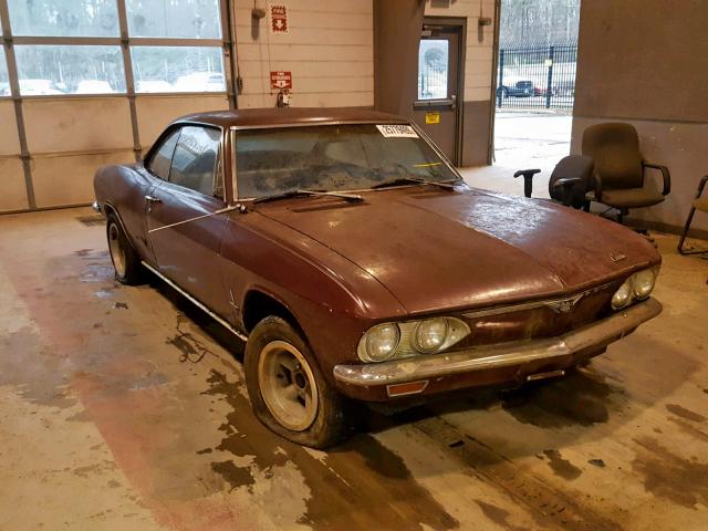 105376W110995 - 1966 CHEVROLET CORVAIR RED photo 1