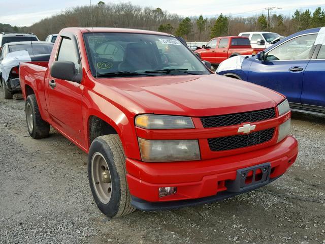 1GCCS148168242223 - 2006 CHEVROLET COLORADO RED photo 1