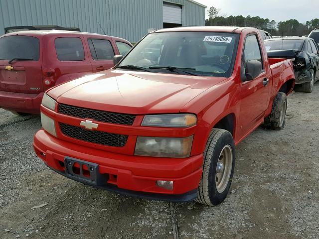 1GCCS148168242223 - 2006 CHEVROLET COLORADO RED photo 2