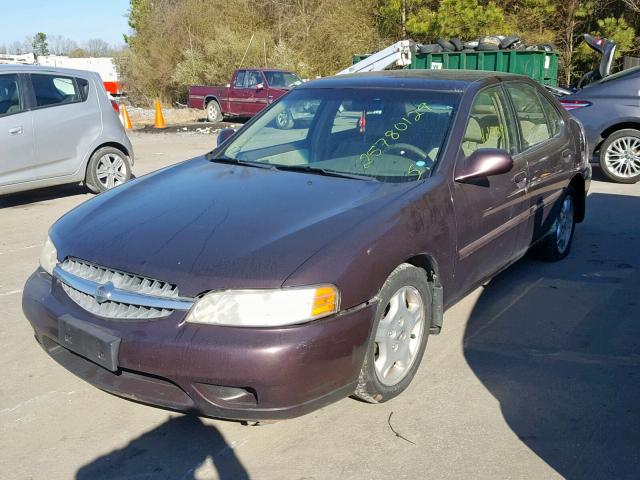 1N4DL01DXYC143645 - 2000 NISSAN ALTIMA XE PURPLE photo 2