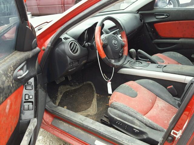 JM1FE17N340139872 - 2004 MAZDA RX8 RED photo 9