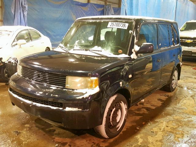 JTLKT324450185022 - 2005 TOYOTA SCION XB Көк фото 2