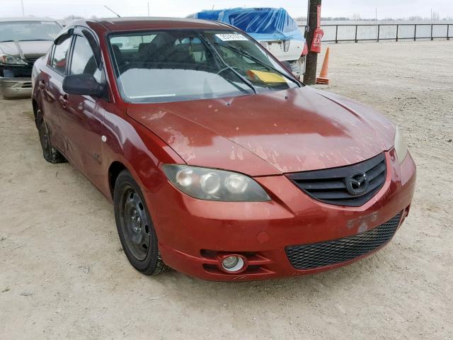 JM1BK123061429058 - 2006 MAZDA 3 S RED photo 1