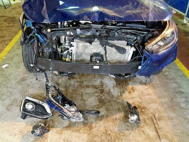 3KPC35A33JE037353 - 2018 HYUNDAI ACCENT LIM BLUE photo 9