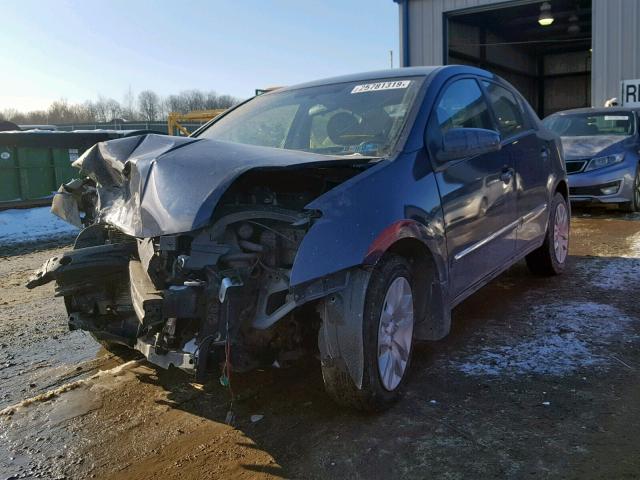 3N1AB6AP2AL693674 - 2010 NISSAN SENTRA 2.0 BLUE photo 2