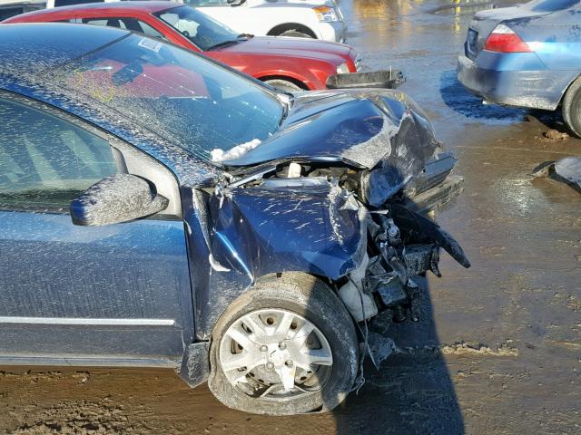 3N1AB6AP2AL693674 - 2010 NISSAN SENTRA 2.0 BLUE photo 9