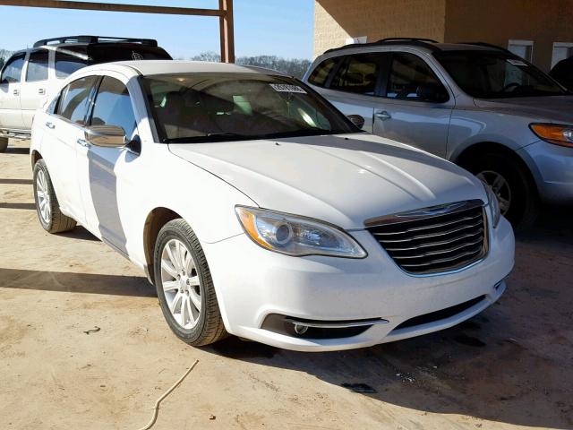 1C3CCBCG8EN100564 - 2014 CHRYSLER 200 LIMITE WHITE photo 1