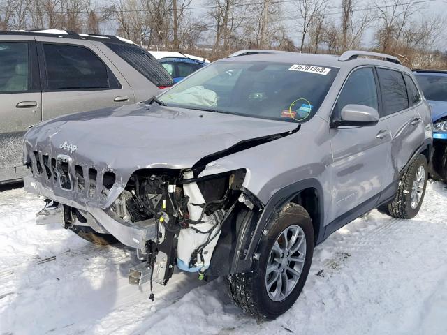 1C4PJMLX7KD139095 - 2019 JEEP CHEROKEE L SILVER photo 2