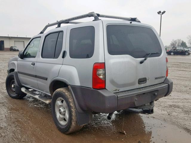 5N1ED28YX1C518905 - 2001 NISSAN XTERRA XE SILVER photo 3