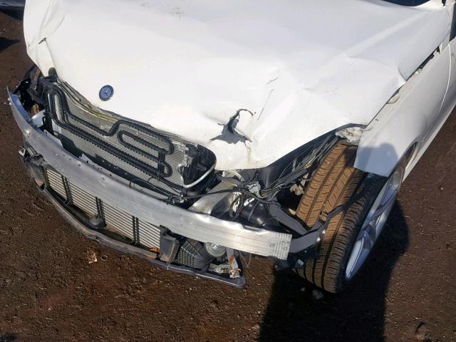 WDDGJ4HB6FG349873 - 2015 MERCEDES-BENZ C 250 WHITE photo 9