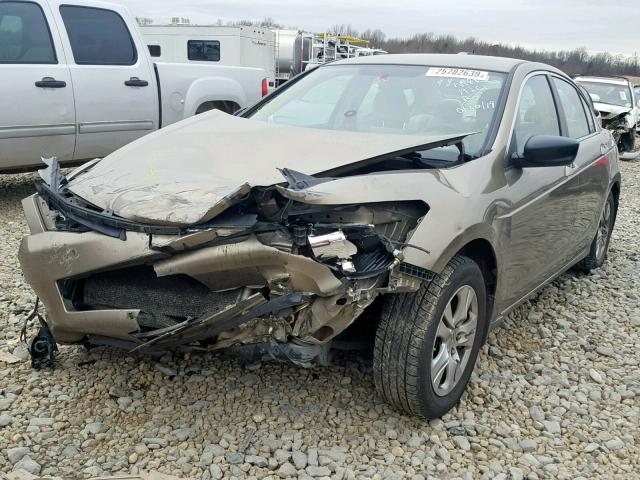 1HGCP26438A033628 - 2008 HONDA ACCORD LXP GOLD photo 2