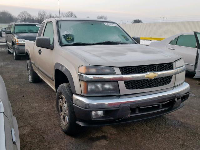 1GCDT19E178218456 - 2007 CHEVROLET COLORADO SILVER photo 1