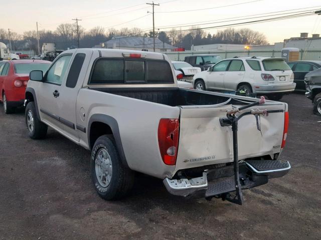 1GCDT19E178218456 - 2007 CHEVROLET COLORADO SILVER photo 3