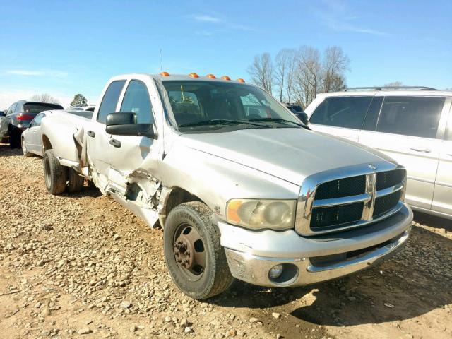 3D7MA48603G754262 - 2003 DODGE RAM 3500 S SILVER photo 1