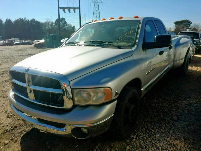 3D7MA48603G754262 - 2003 DODGE RAM 3500 S SILVER photo 2