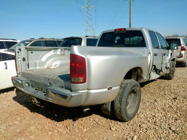 3D7MA48603G754262 - 2003 DODGE RAM 3500 S SILVER photo 4