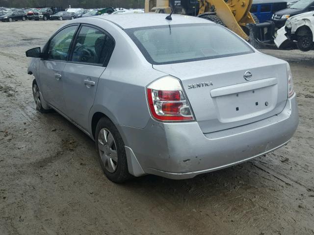 3N1AB61E89L640648 - 2009 NISSAN SENTRA 2.0 SILVER photo 3