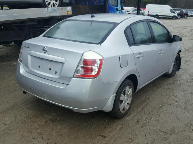 3N1AB61E89L640648 - 2009 NISSAN SENTRA 2.0 SILVER photo 4