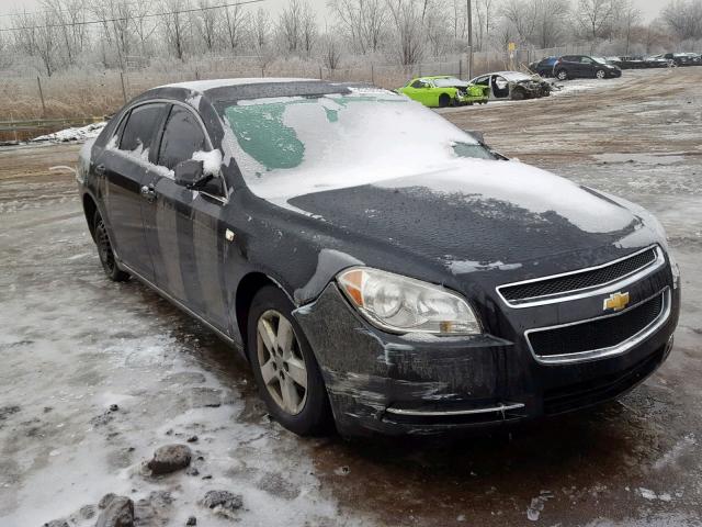 1G1ZH57B08F208157 - 2008 CHEVROLET MALIBU 1LT შავი ფოტო 1
