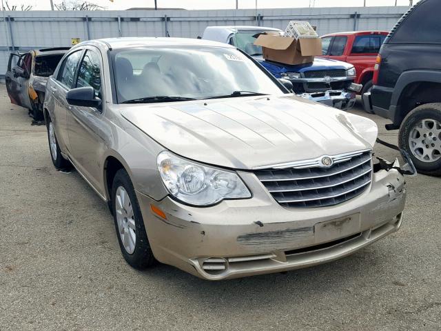 1C3LC46K08N109632 - 2008 CHRYSLER SEBRING LX GOLD photo 1