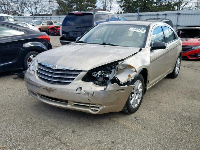 1C3LC46K08N109632 - 2008 CHRYSLER SEBRING LX GOLD photo 2