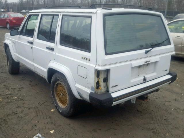 1J4FJ78L4LL126924 - 1990 JEEP CHEROKEE L WHITE photo 3