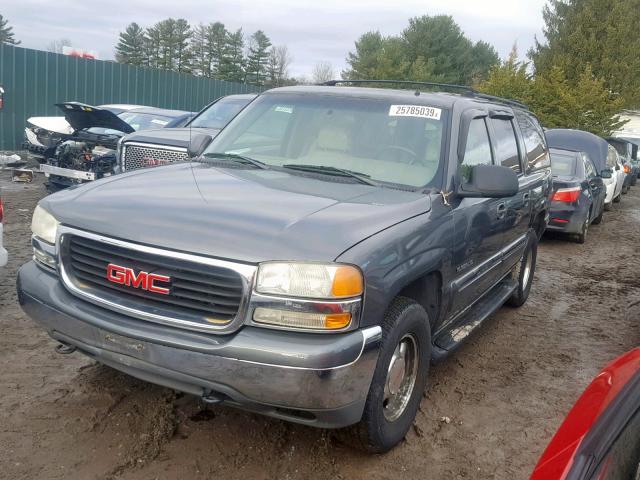 1GKFK16Z22J218670 - 2002 GMC YUKON XL K GRAY photo 2