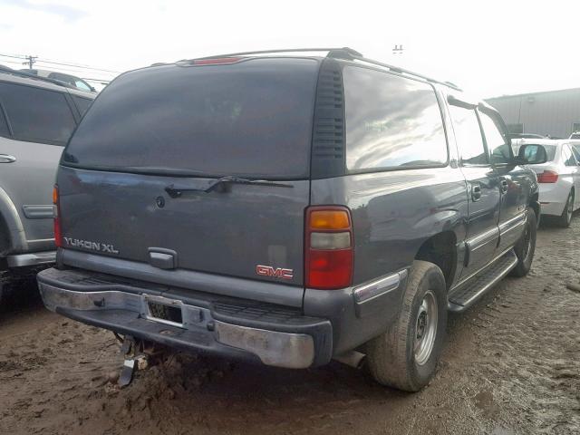 1GKFK16Z22J218670 - 2002 GMC YUKON XL K GRAY photo 4