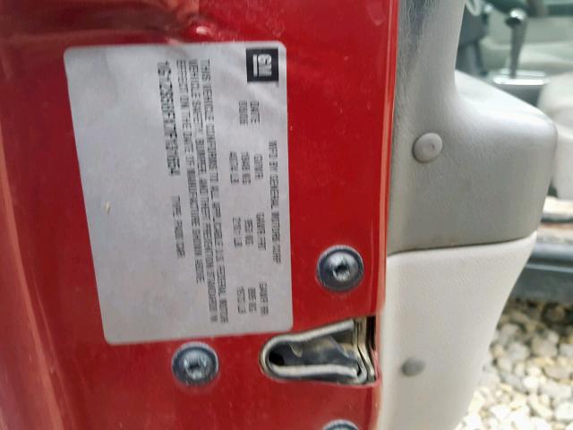 1G1ZS58FX7F131654 - 2007 CHEVROLET MALIBU LS BURGUNDY photo 10