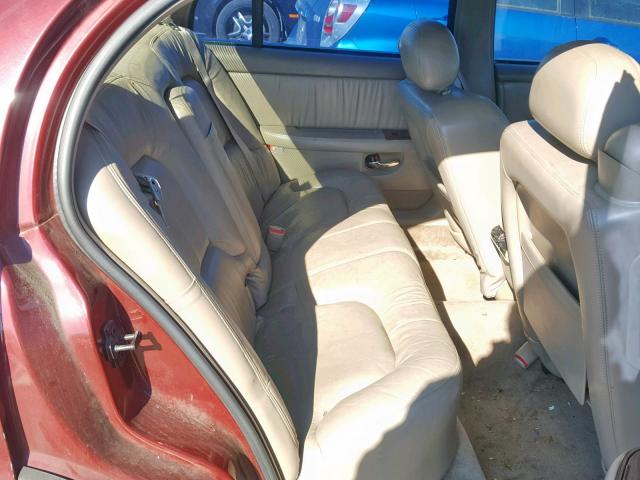 1G4CW54KX24222976 - 2002 BUICK PARK AVENU BURGUNDY photo 6