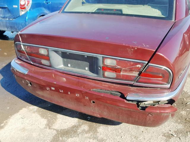 1G4CW54KX24222976 - 2002 BUICK PARK AVENU BURGUNDY photo 9