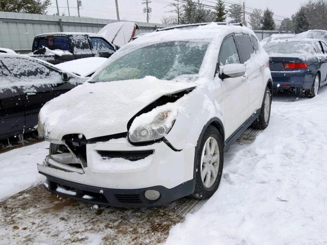 4S4WX86C264413735 - 2006 SUBARU B9 TRIBECA WHITE photo 2