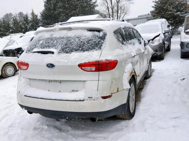 4S4WX86C264413735 - 2006 SUBARU B9 TRIBECA WHITE photo 4