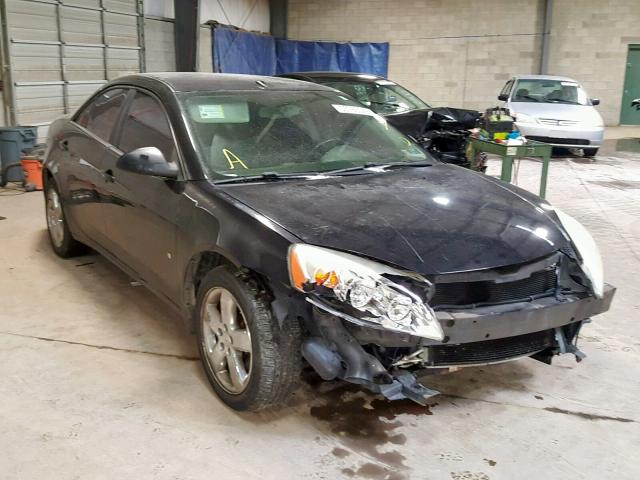 1G2ZH57N484134517 - 2008 PONTIAC G6 GT BLACK photo 1