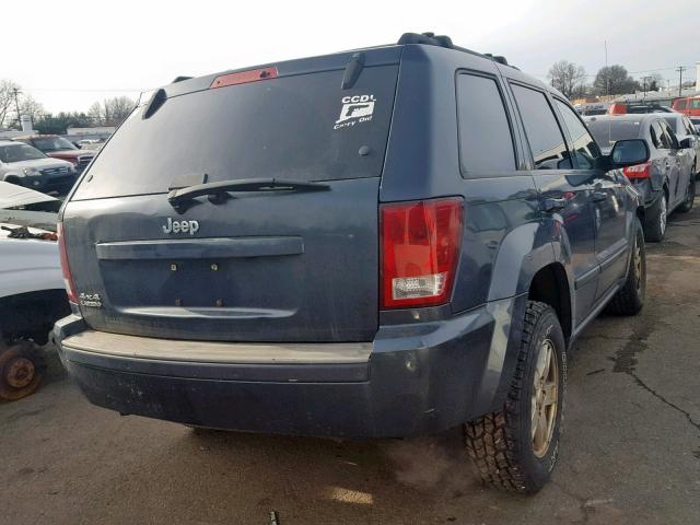 1J8GR48K67C503437 - 2007 JEEP GRAND CHER BLUE photo 4