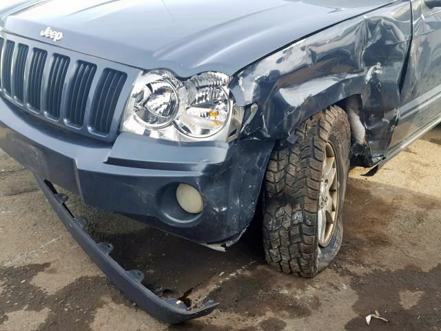 1J8GR48K67C503437 - 2007 JEEP GRAND CHER BLUE photo 9